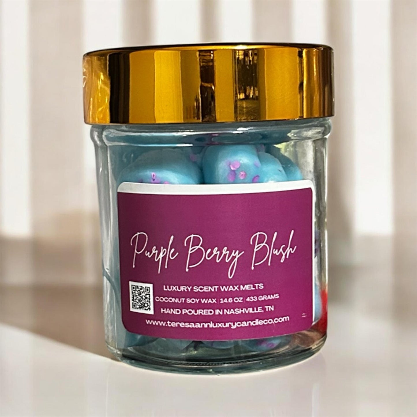 Purple Berry Blush wax melts