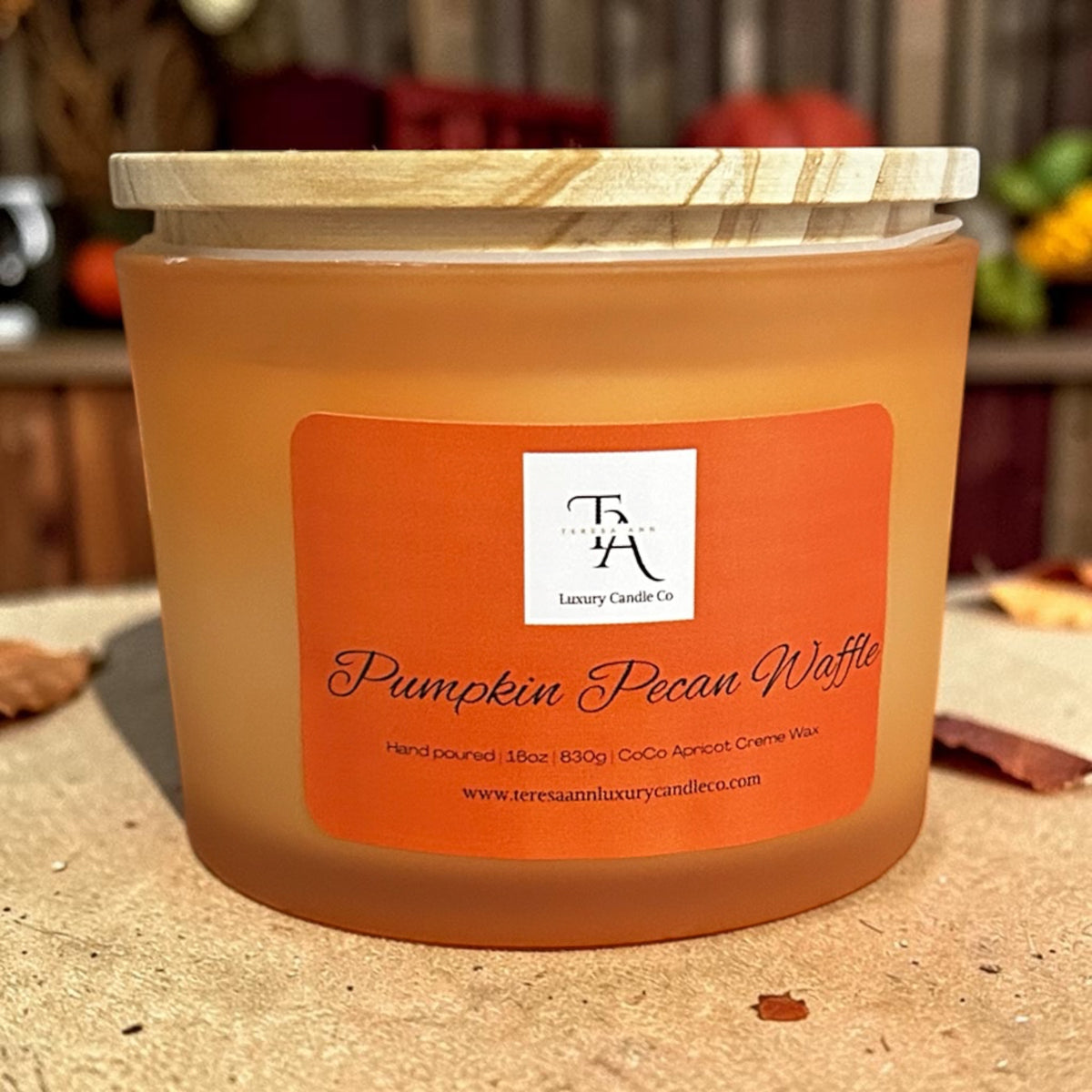 Pumpkin Pecan Waffle 3 wick