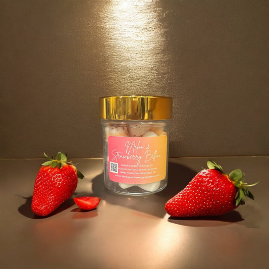 Melon & Strawberry Bellini Wax Melt 10oz Jar